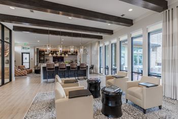 Game room with hd tv's, billiards and shuffle board